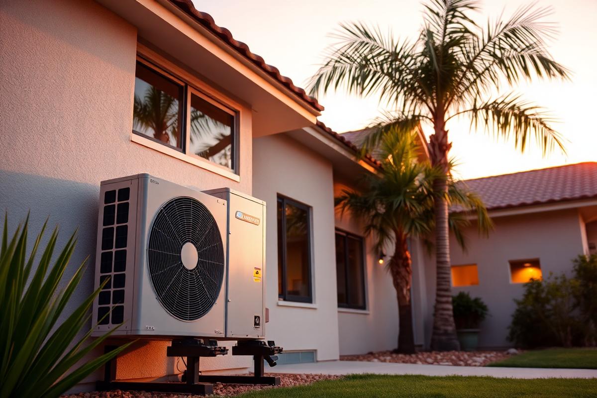 Air conditioning installation